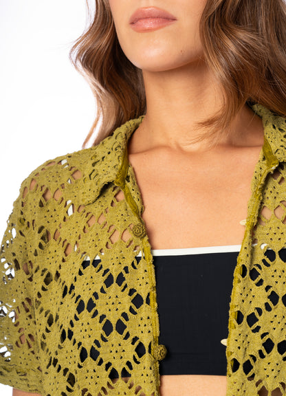 Blusa - Engraved Leaves Sol