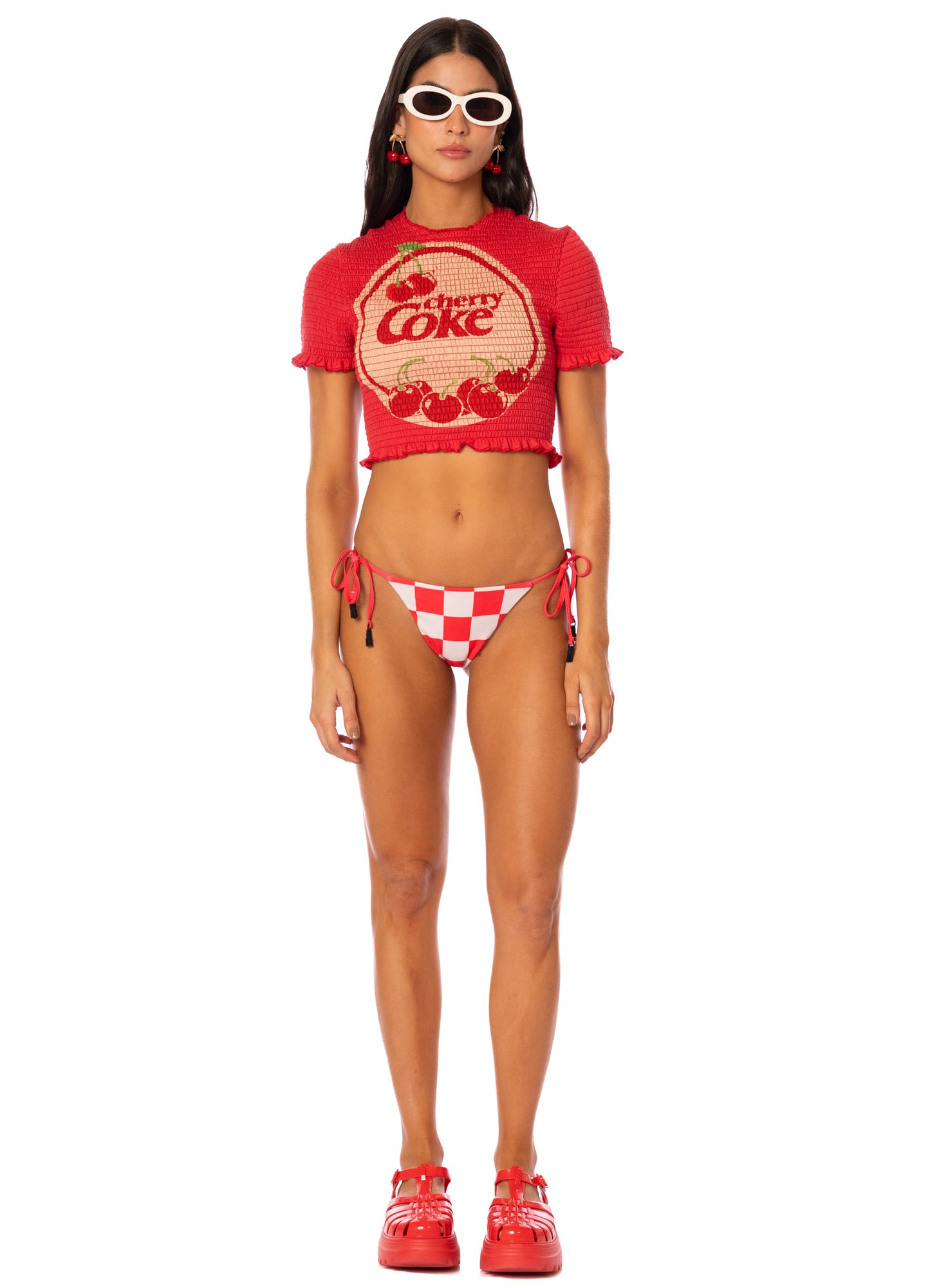 Crop Top - Nerina Cherry Coke