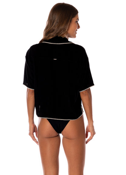 Camisa - Midnight Black Jaya