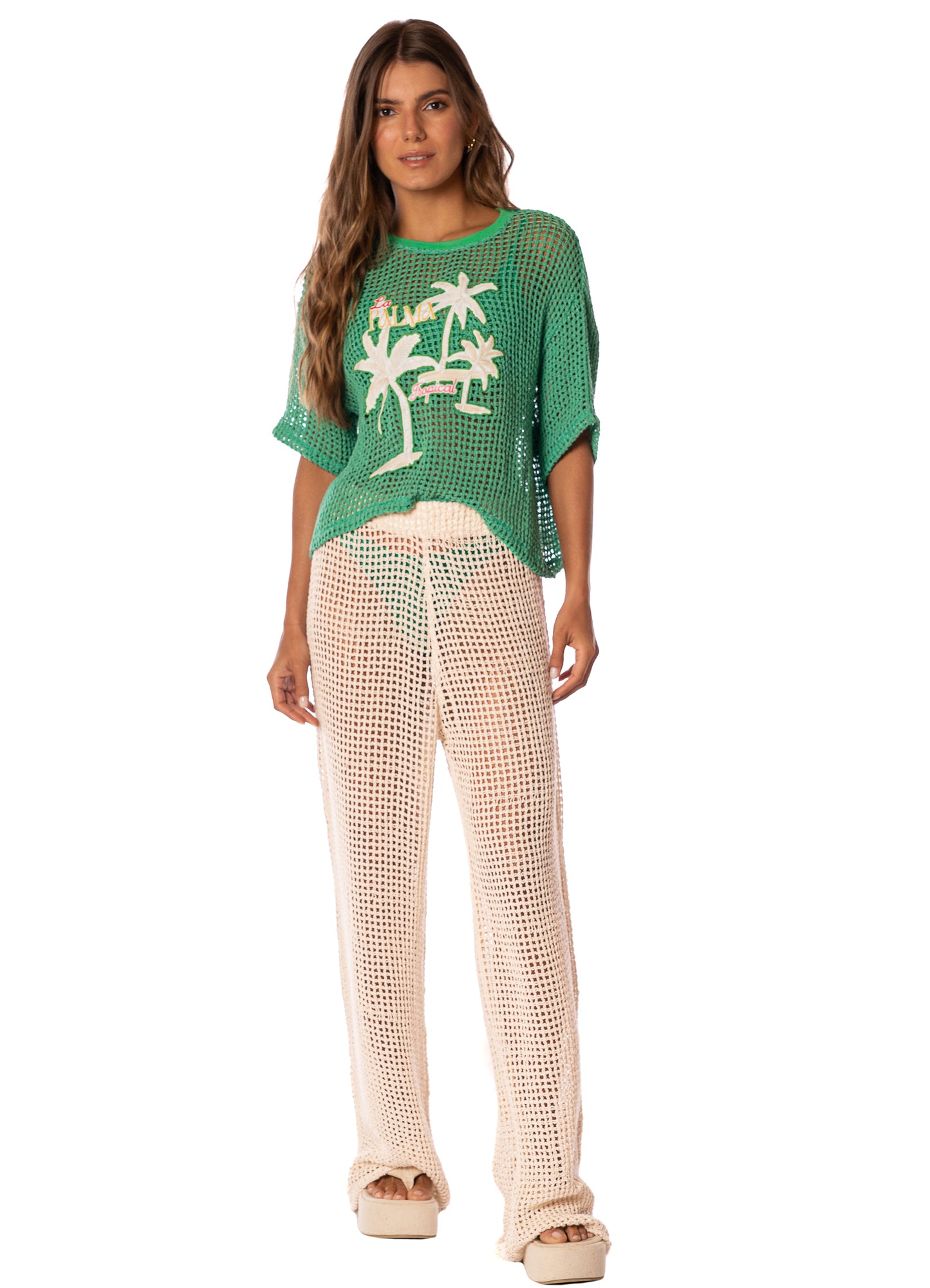 Camiseta - Tropical Green Cotta