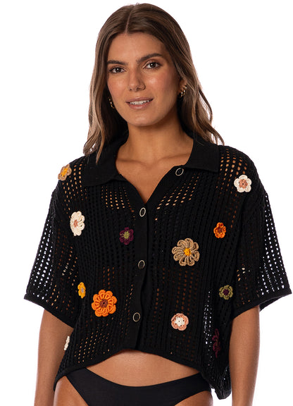 Camisa - Midnight Black Canva