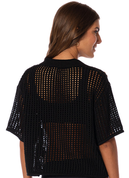 Camisa - Midnight Black Canva