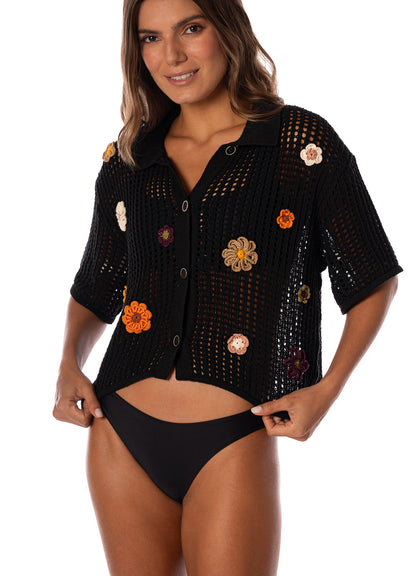 Camisa - Midnight Black Canva