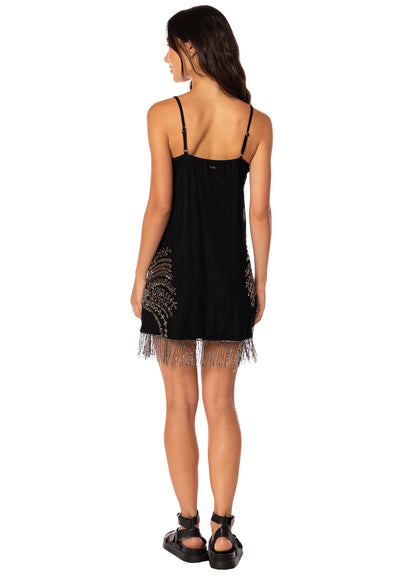 Vestido - Midnight Palm Tatami