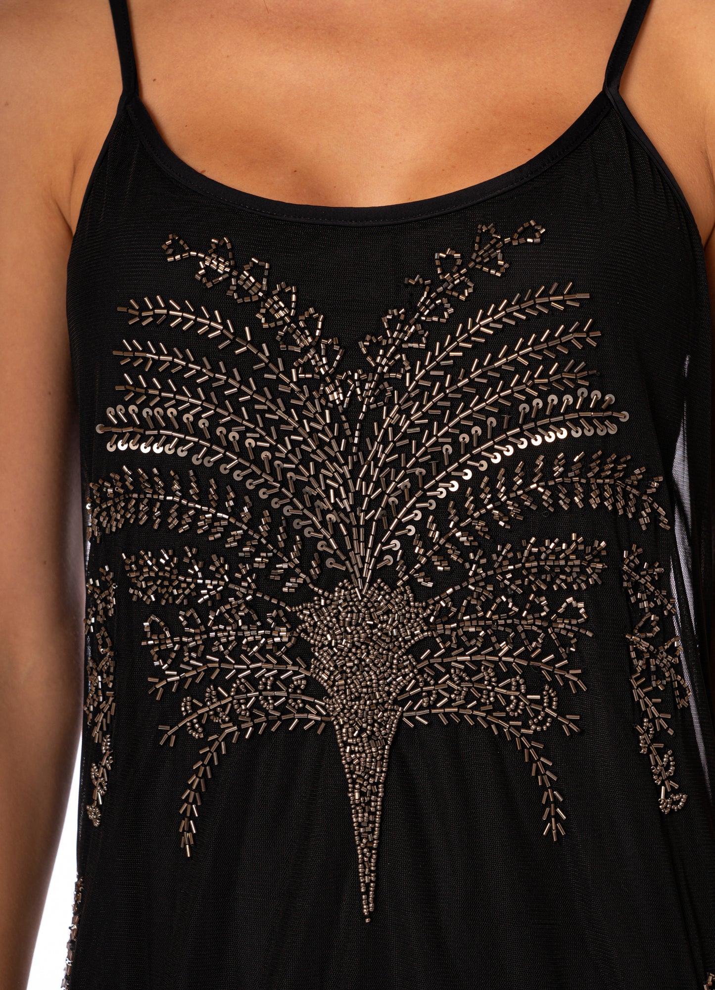 Vestido - Midnight Palm Tatami