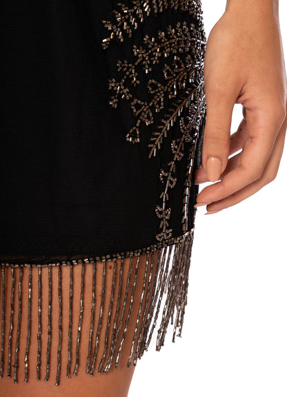 Vestido - Midnight Palm Tatami