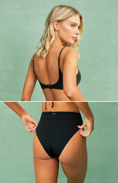 Bikini - Ink Black Lanai Sully