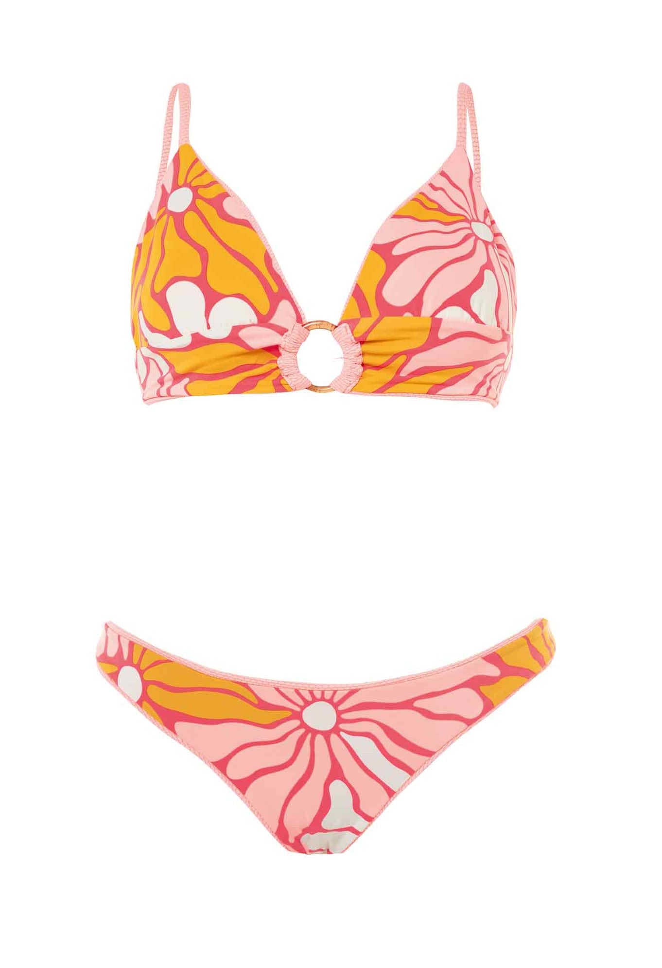Bikini - Coral Salmon Shine Flirt