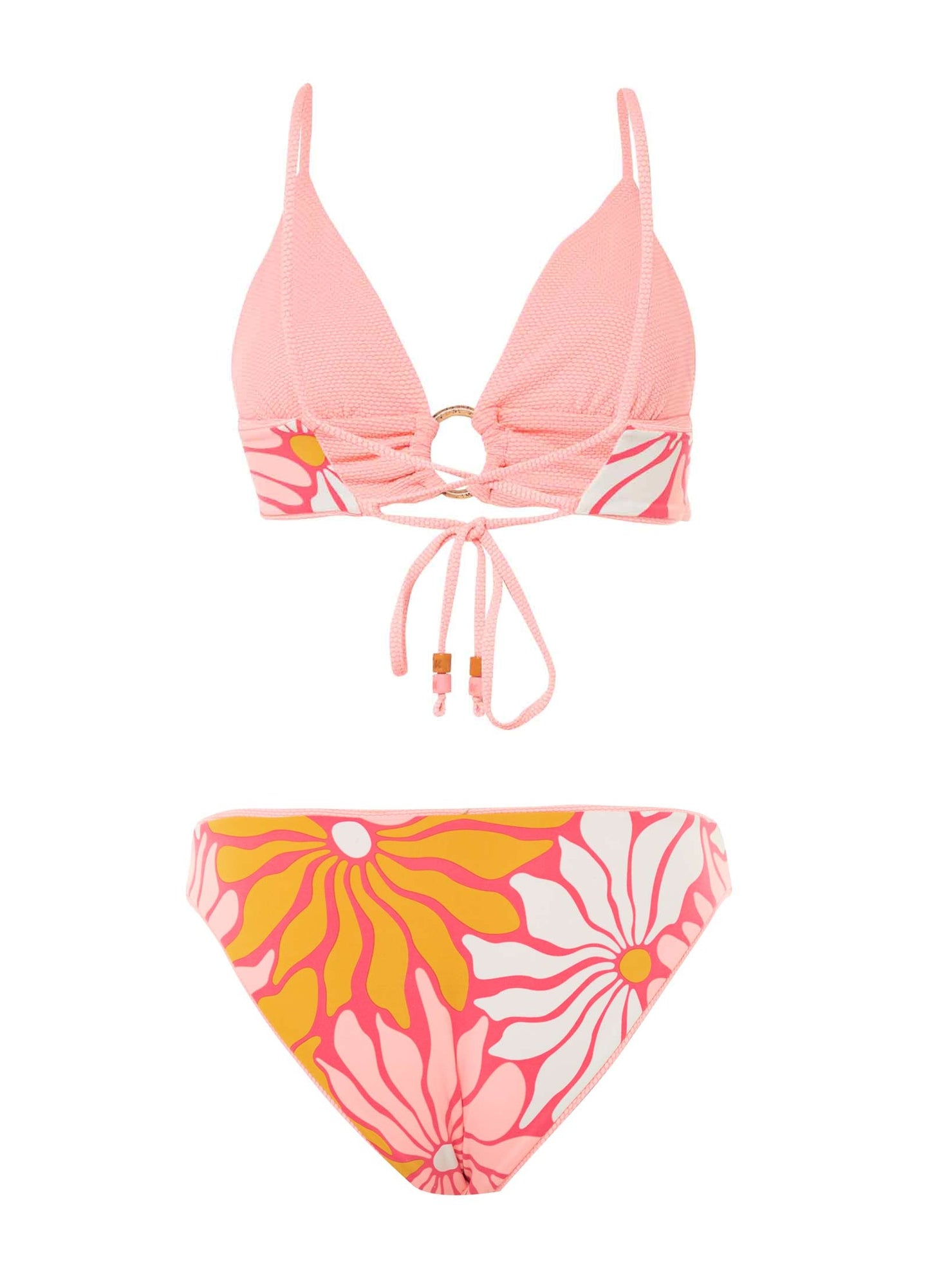 Bikini - Coral Salmon Shine Flirt
