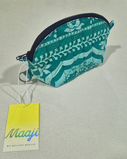 Cosmetiquera - Outline Floral Burnt