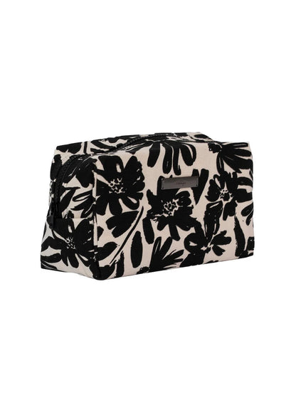 Cosmetiquera - Tile Aura Black Flower