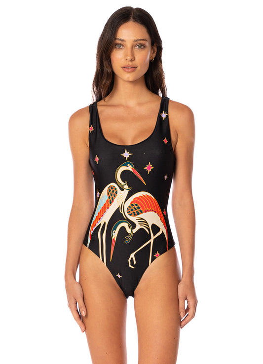 Entero - Flamingo Night Elliot One Piece