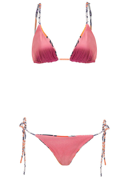 Bikini - Sundance Pink Upbraid Sunning