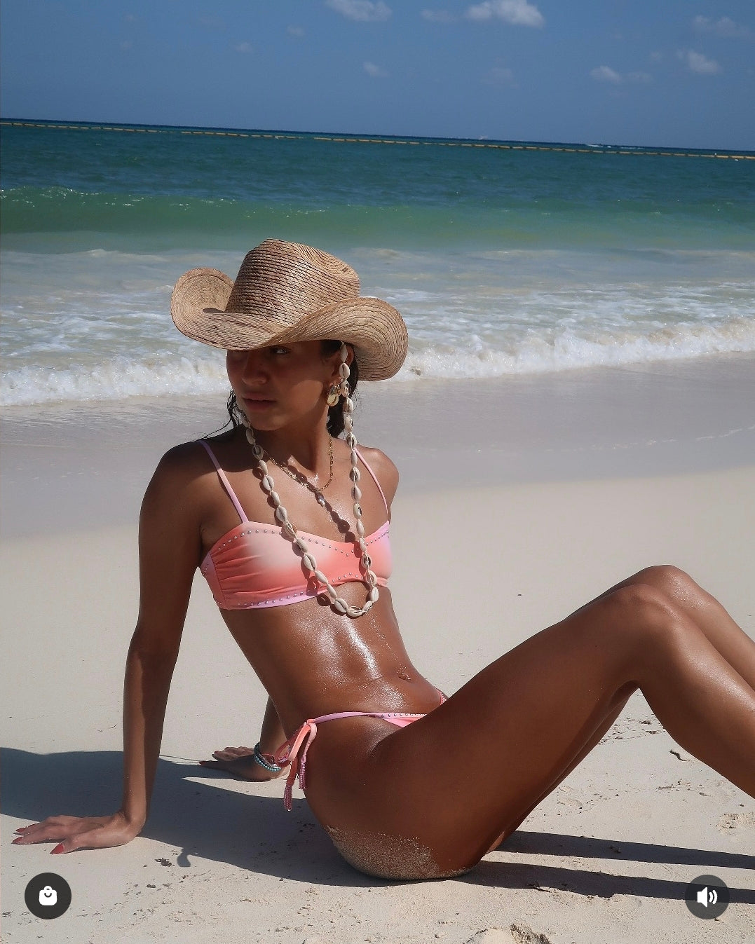 Bikini - Pink Swirl Hunter Tara