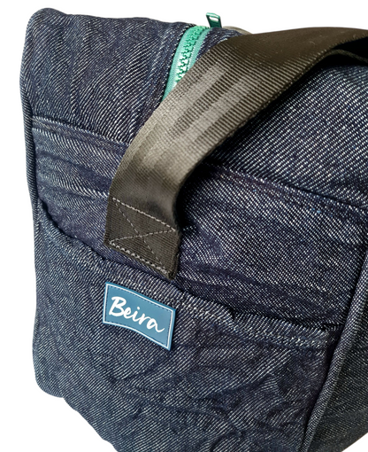 Maletín Beira Raw Teal