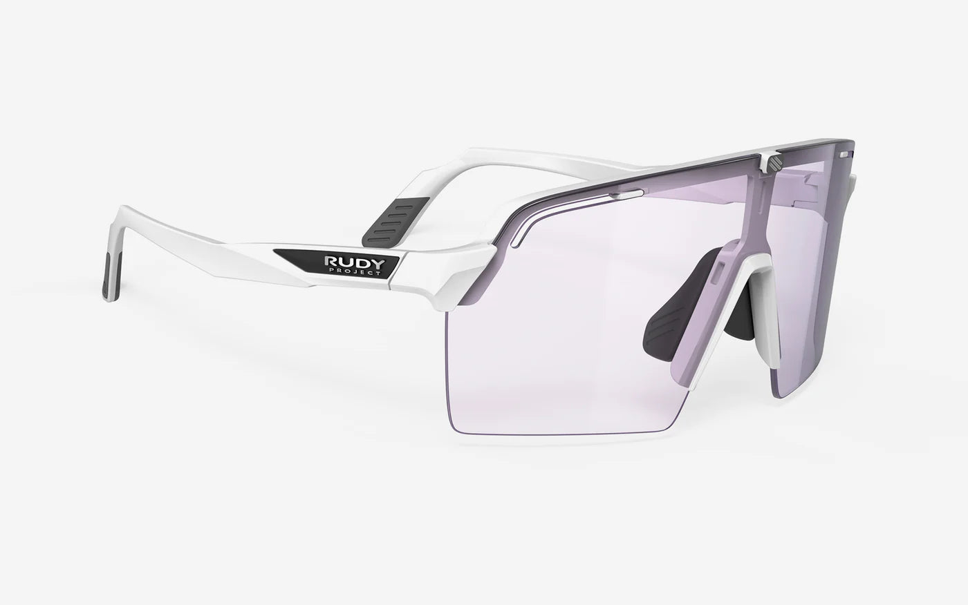 SPINSHIELD PRO - WHITE GLOSS - IMPACTX PHOTOCHROMIC 2 LASER PURPLE