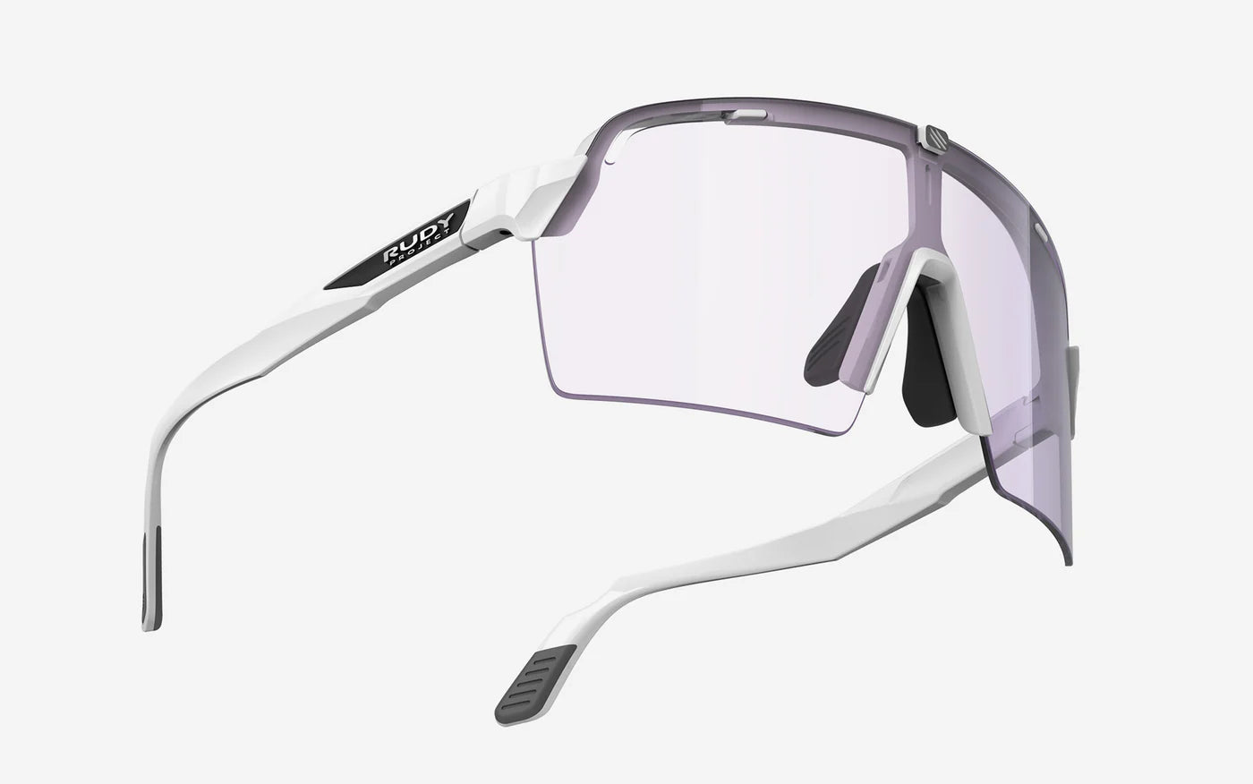 SPINSHIELD PRO - WHITE GLOSS - IMPACTX PHOTOCHROMIC 2 LASER PURPLE