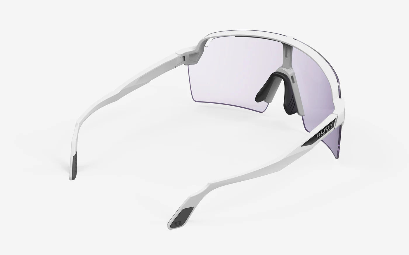 SPINSHIELD PRO - WHITE GLOSS - IMPACTX PHOTOCHROMIC 2 LASER PURPLE