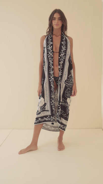 Pareo - French Toile Cosmos