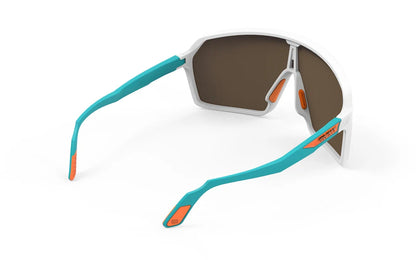 SPINSHIELD - WHITE/ESMERALD MATTE - MULTILASER ORANGE